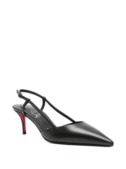 Christian Louboutin med klack svart