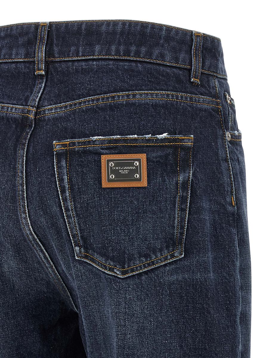 Dolce &amp; Gabbana-jeans med logotyp
