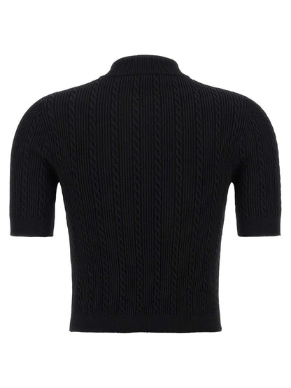 Balmain kortärmad kofta