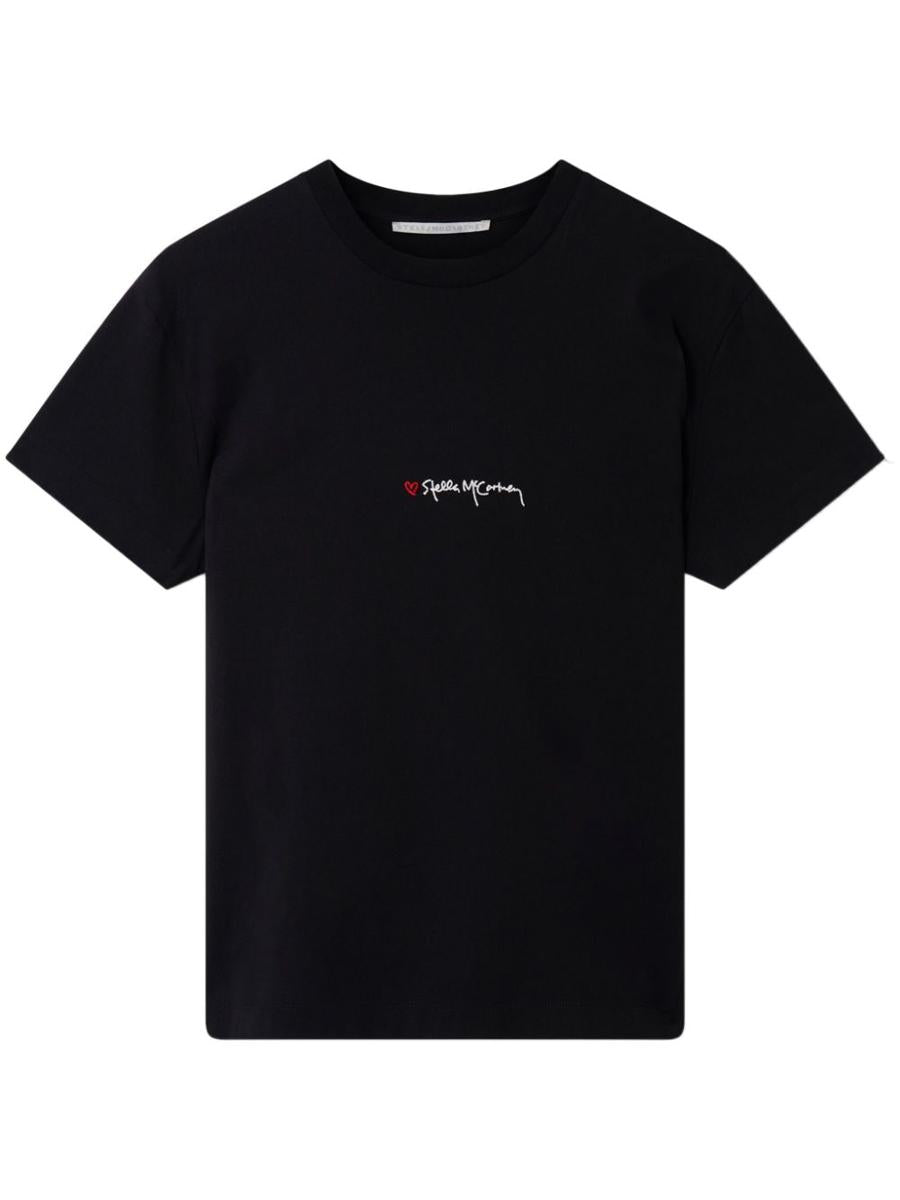Stella McCartney Iconics Love bomullst-t-shirt