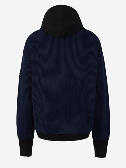 Balenciaga Tröja med dragkedja och huva