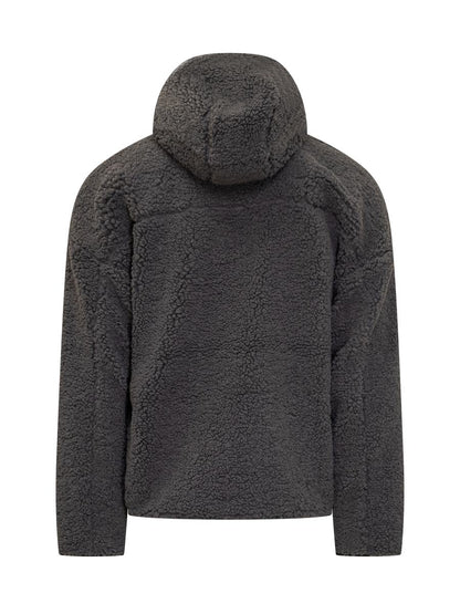 Diesel Diesel Jacka Teddy Zip Logo Grå Herr