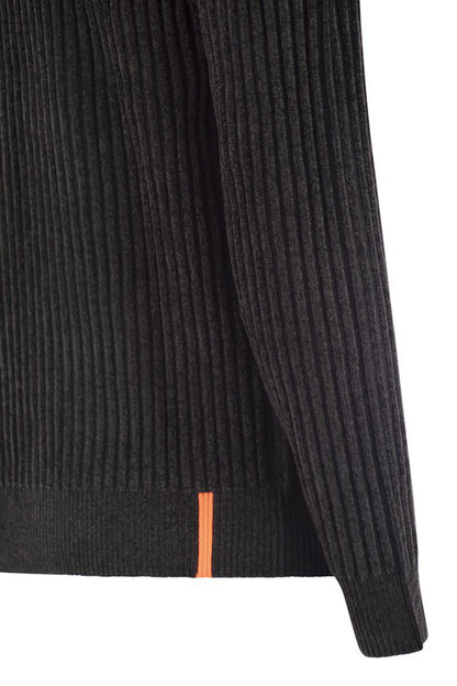 RRD Velvet Rave Full Zip Knit - Kofta med dragkedja