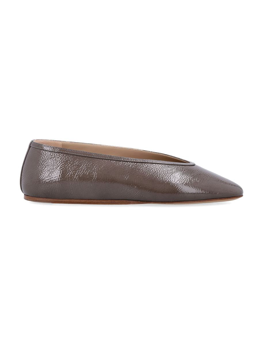 Le Monde Beryl Luna Taupe Lacktofflor