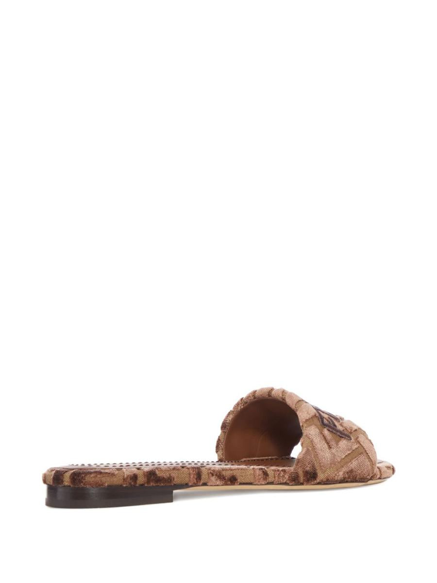 Fendi Fendi Sunshine sammetsandaler