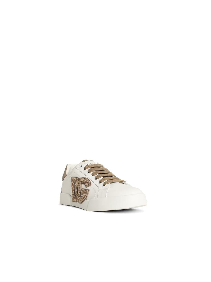 Dolce &amp; Gabbana 'Portofino' Vita Sneakers i Kalvskinn
