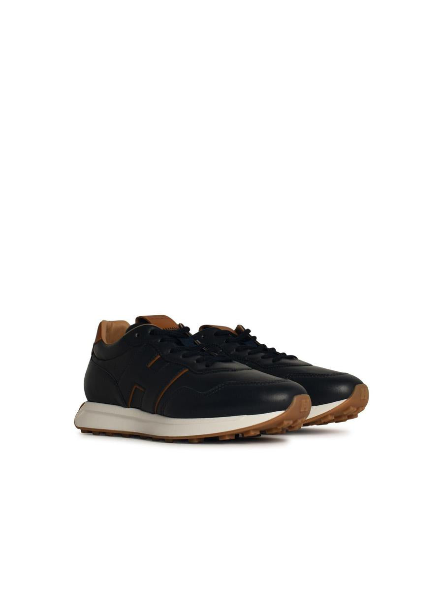 Hogan 'H601' Blå Lädersneakers