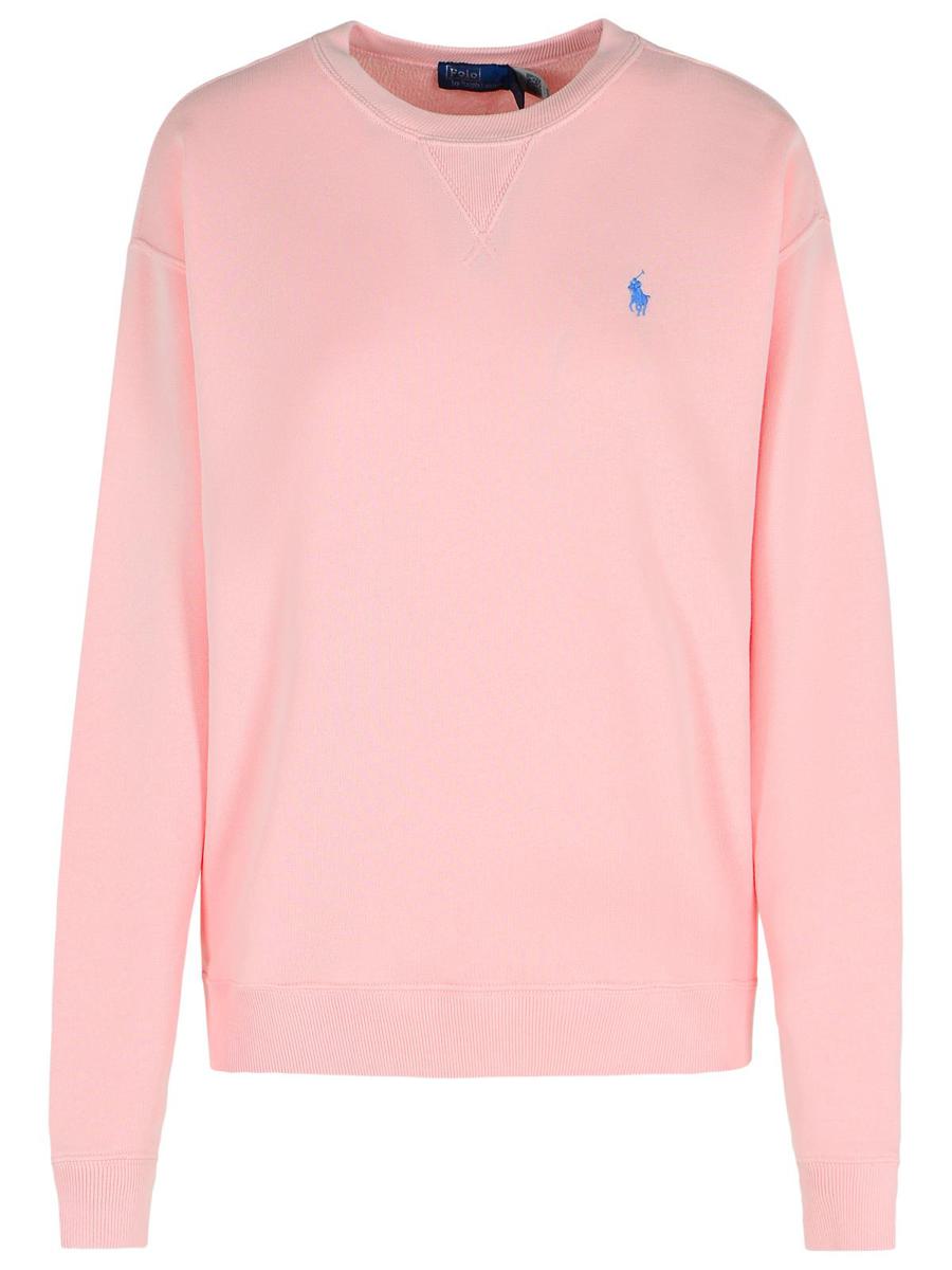 Polo Ralph Lauren Rosa tröja i bomullsblandning