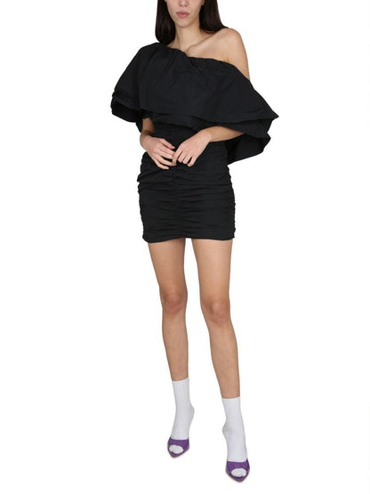 Rotate Birger Christensen One-Shoulder-klänning