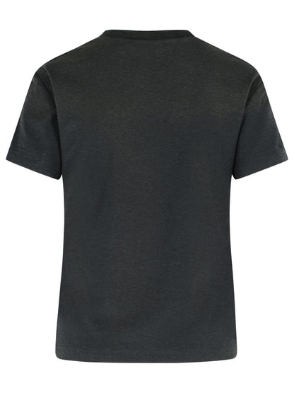 Acne Studios – Svart t-shirt i bomullsblandning
