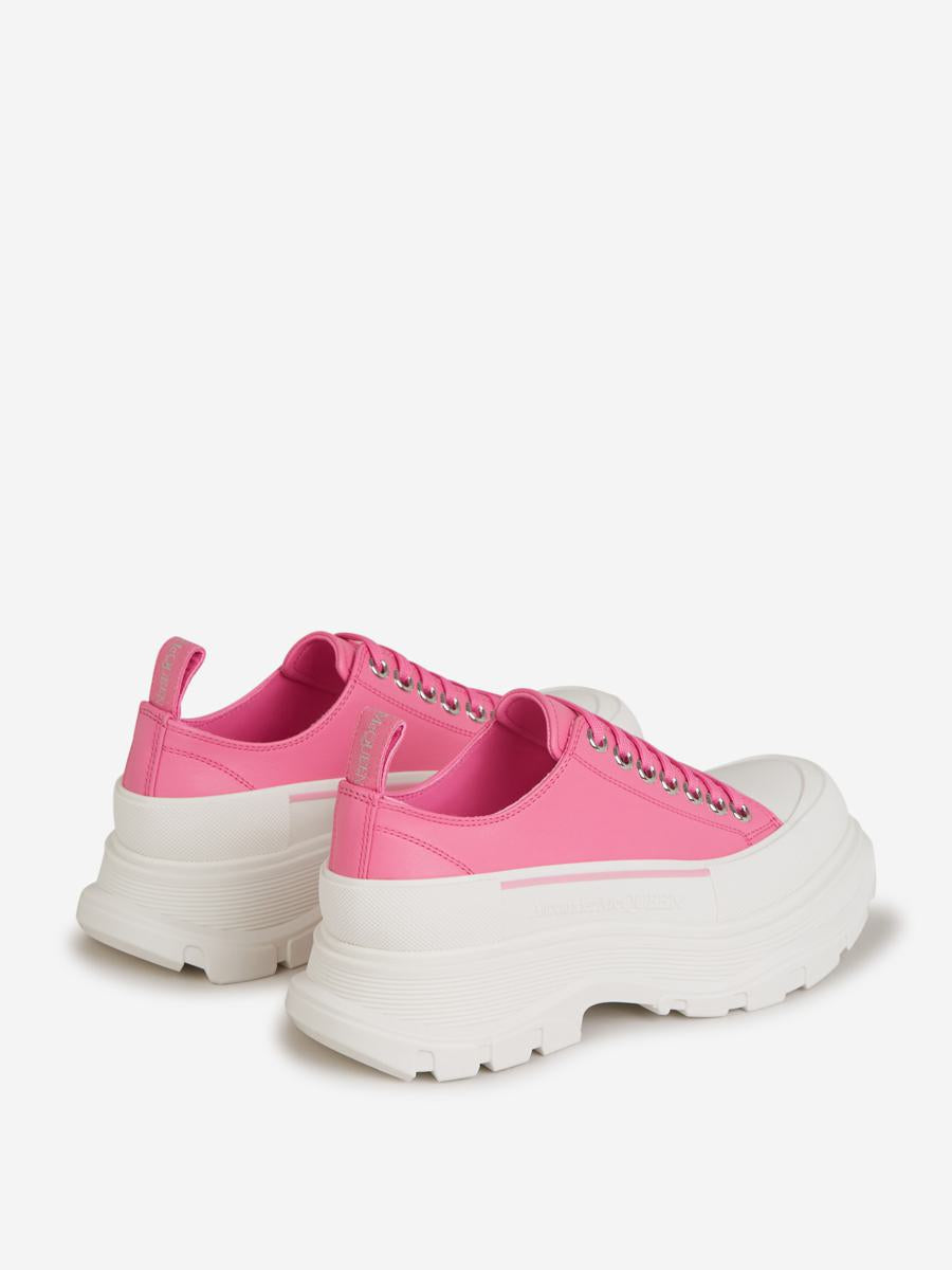 Alexander McQueen Sneakers i släta läder