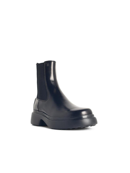 Tod'S Svarta Läder Ankelboots