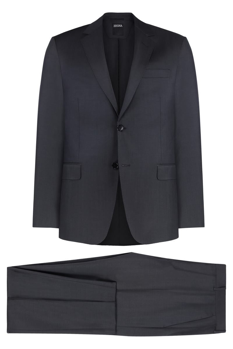 Zegna kostym i ullblandning