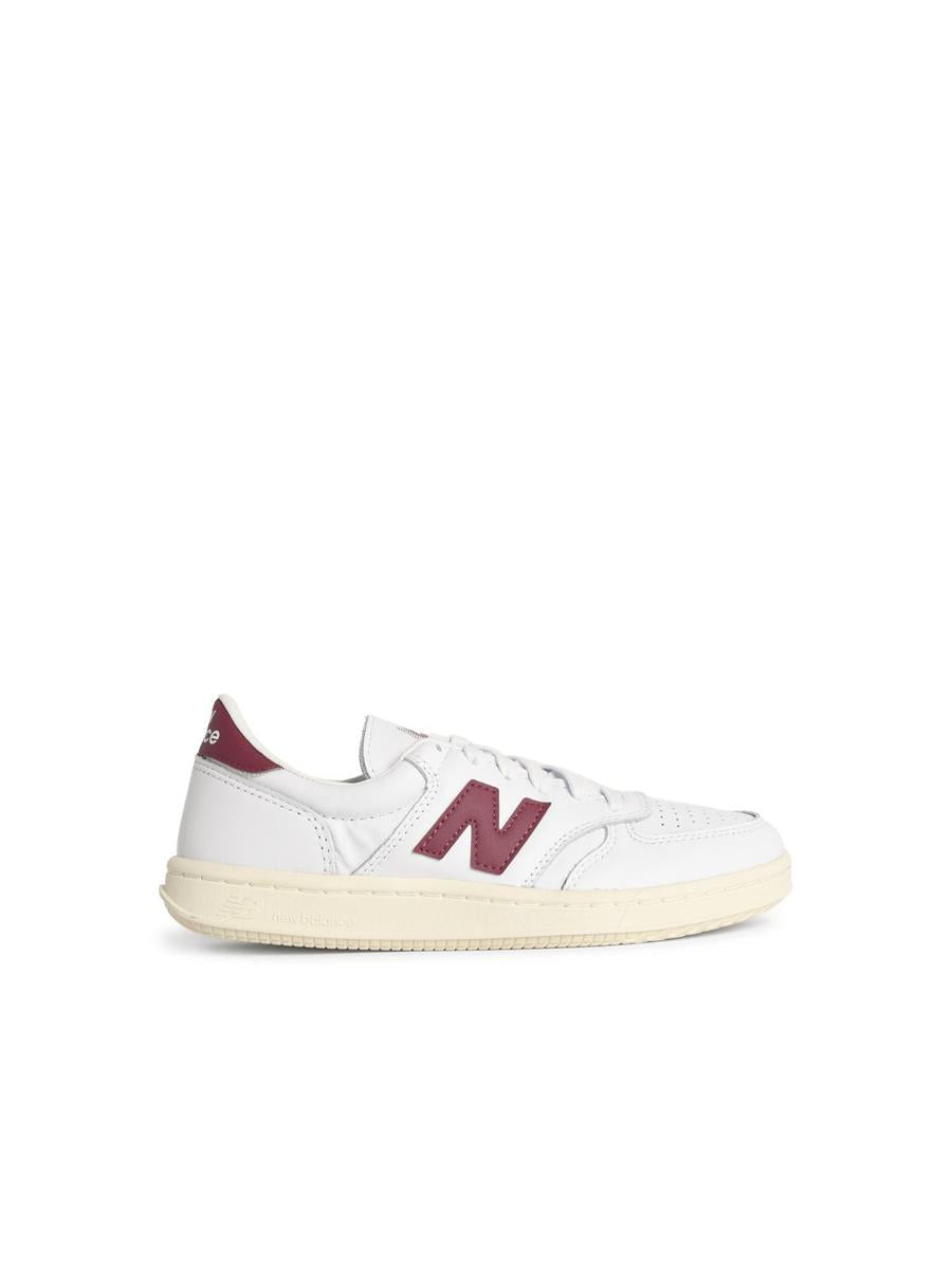 New Balance 'T500' Vita Lädersneakers