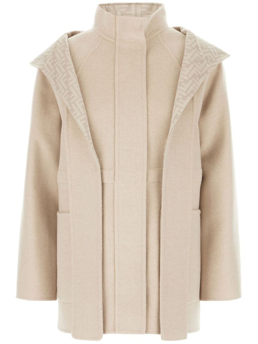 Fendi Parka-stil ullblousonkläder