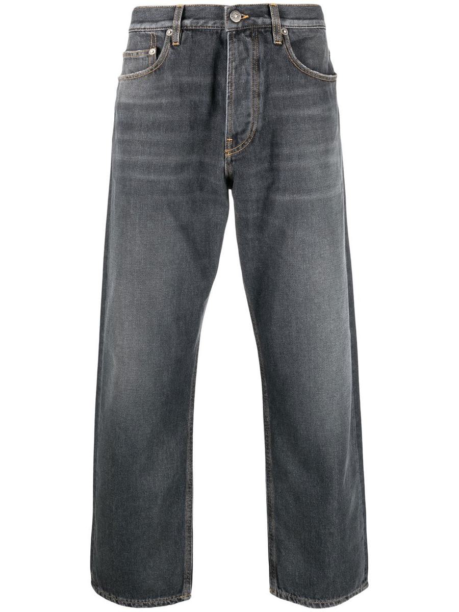 Golden Goose Golden M'S Byxa Cory Loose Skate Medium Tvättad Denim