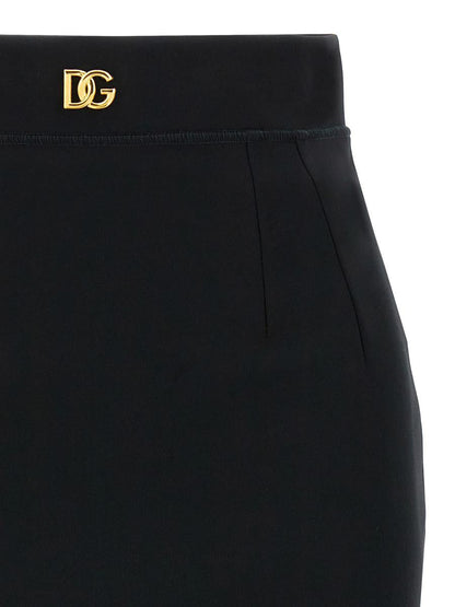 Dolce &amp; Gabbana Logotyp Stretchkjol