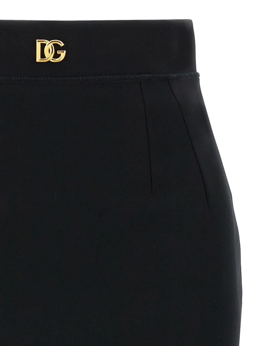 Dolce &amp; Gabbana Logotyp Stretchkjol