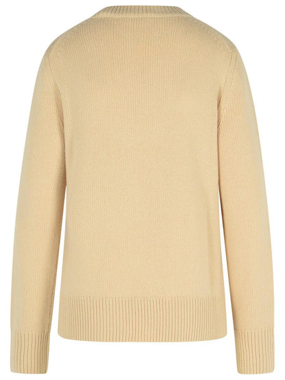 Burberry Beige tröja i kashmirblandning