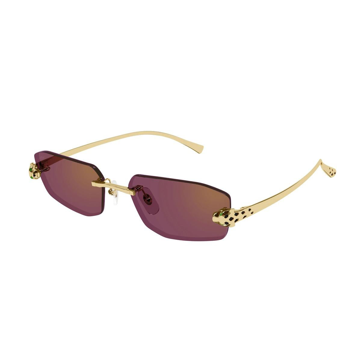 Cartier Ct0474S Panthère De Solglasögon