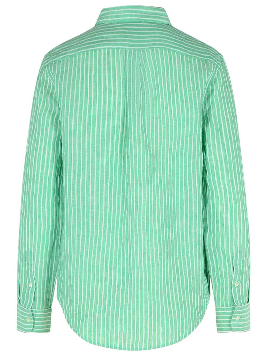 Polo Ralph Lauren Grön linneskjorta