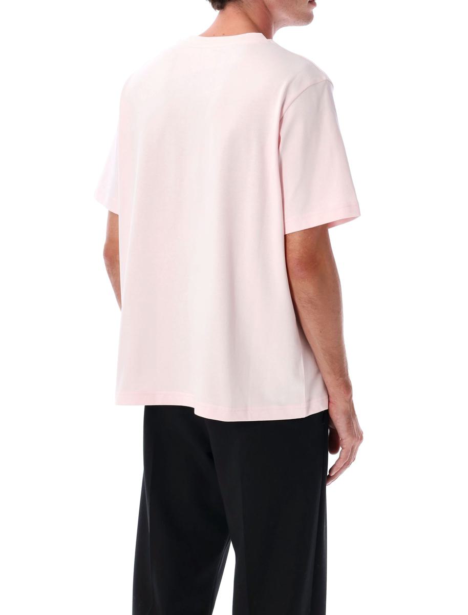 Casablanca ljusrosa Casa Way orange maskot t-shirt