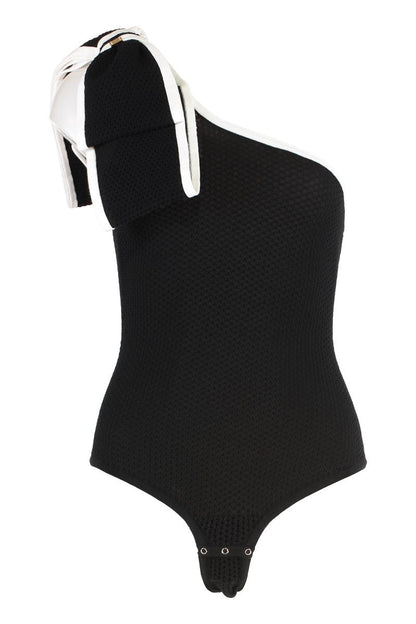 Elisabetta Franchi Bodysuit med en axel