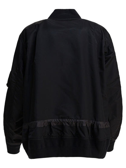 Sacai nylon twill bomberjacka