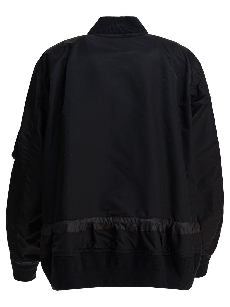 Sacai nylon twill bomberjacka