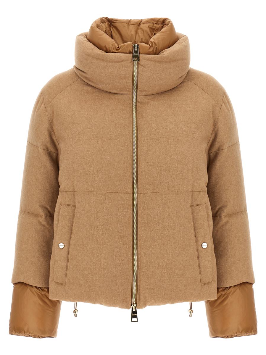 Herno Two-Material Pufferjacka