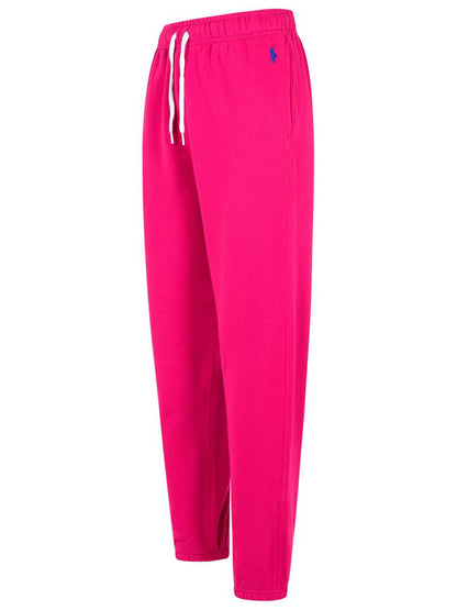 Polo Ralph Lauren Fuchsia bomullsjoggar