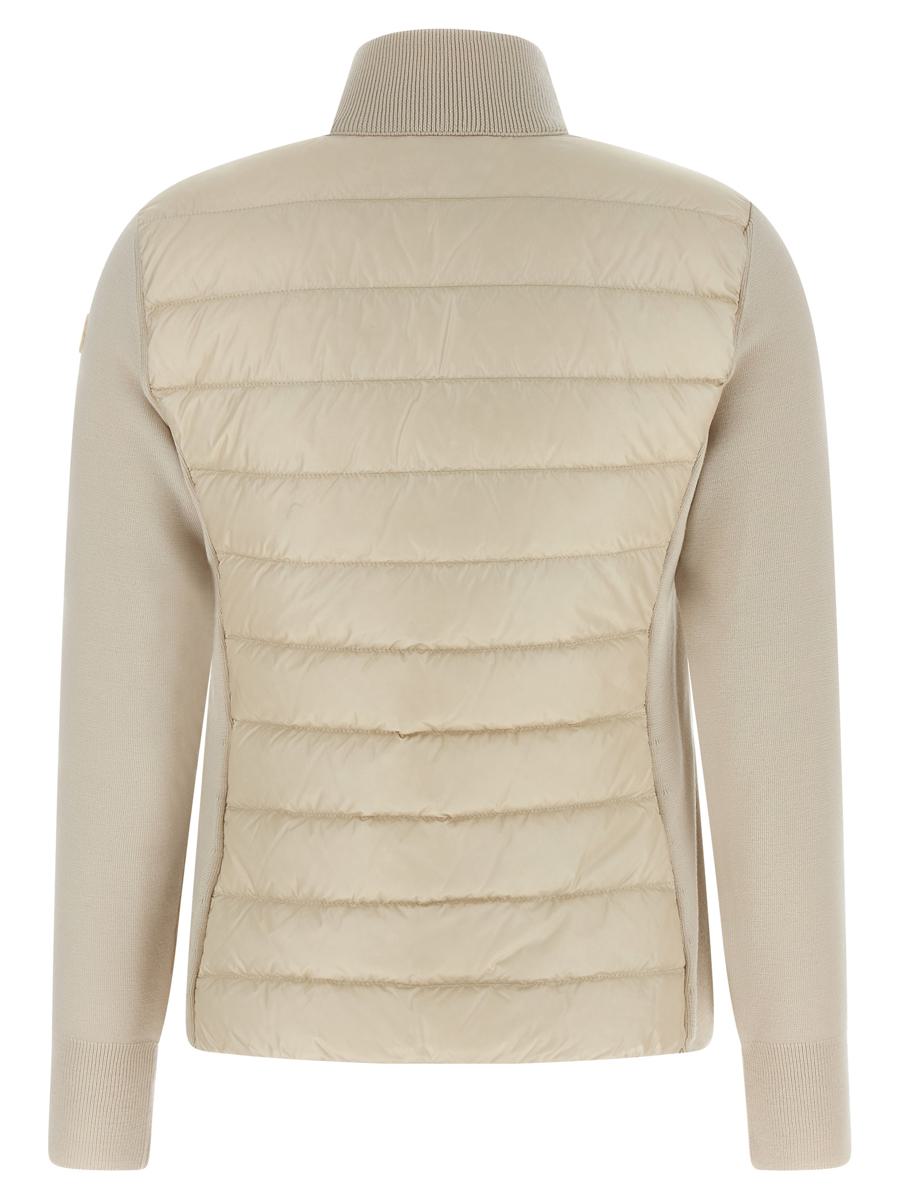 Moncler kofta i två material