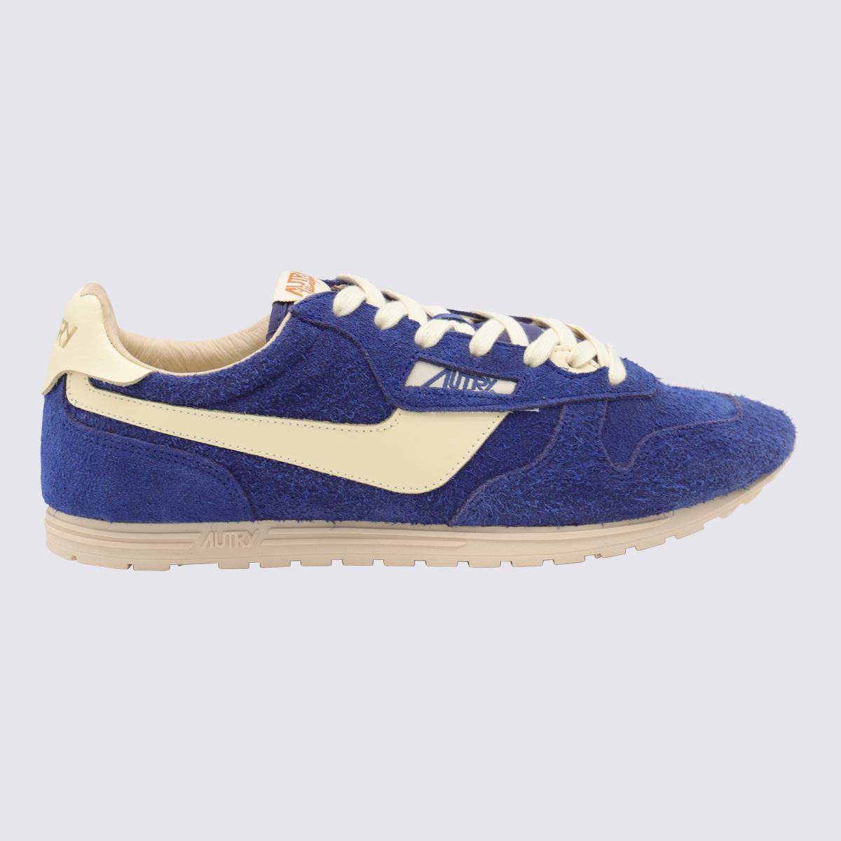 Autry Blå Windspin Sneakers