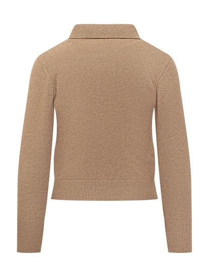 Isabel Marant Étoile pikétröja med broderad Marant Étoile-logga