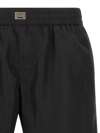 Dolce &amp; Gabbana baddräkt med logotypplakett