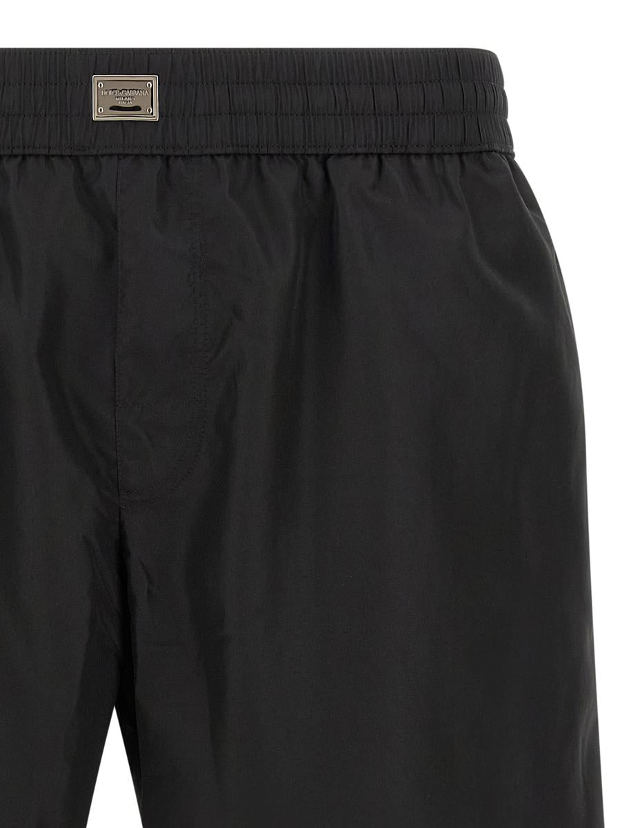 Dolce &amp; Gabbana baddräkt med logotypplakett