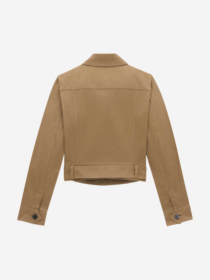 Saint Laurent Beskuren Jeansjacka