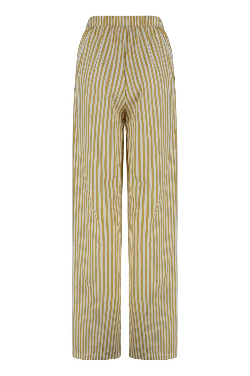 Elisabetta Franchi Poplin bomullsbyxa