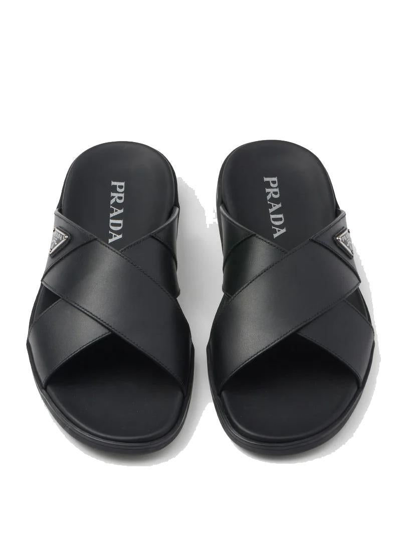 Prada Lädersandaler