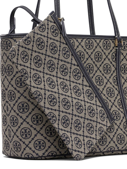 Tory Burch T Monogram Dragkedja Tote