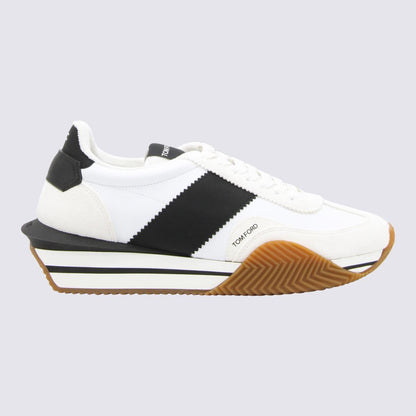 Tom Ford Vita Lädersneakers