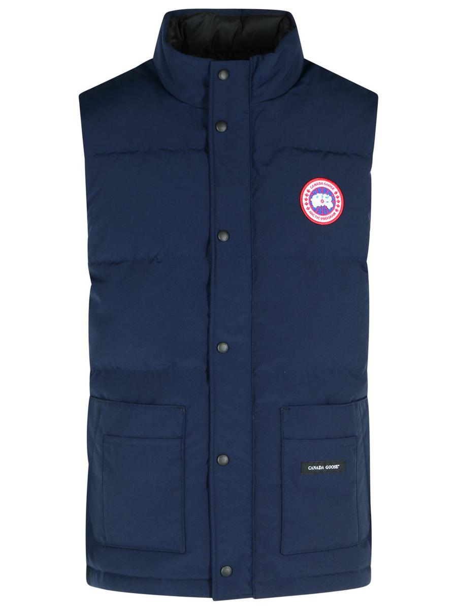 Canada Goose 'Freestyle' Blå bomullsblandad väst