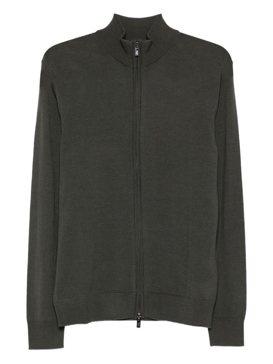 Emporio Armani Ullkofta med Dragkedja