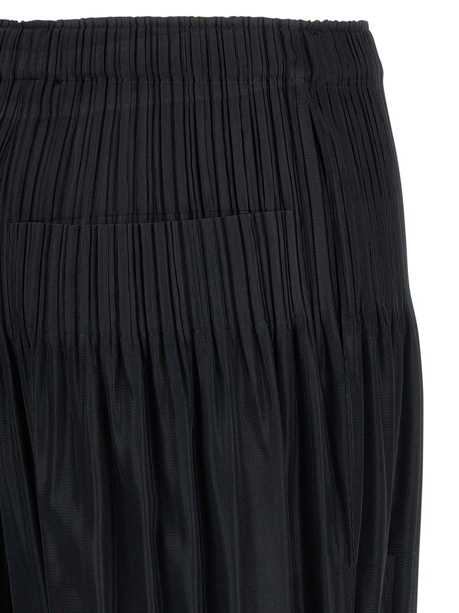 Pleats Please Issey Miyake 'Fluffy Basics' Byxor