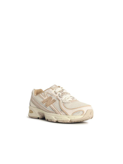 New Balance '740' Beige Sneakers i Tygblandning