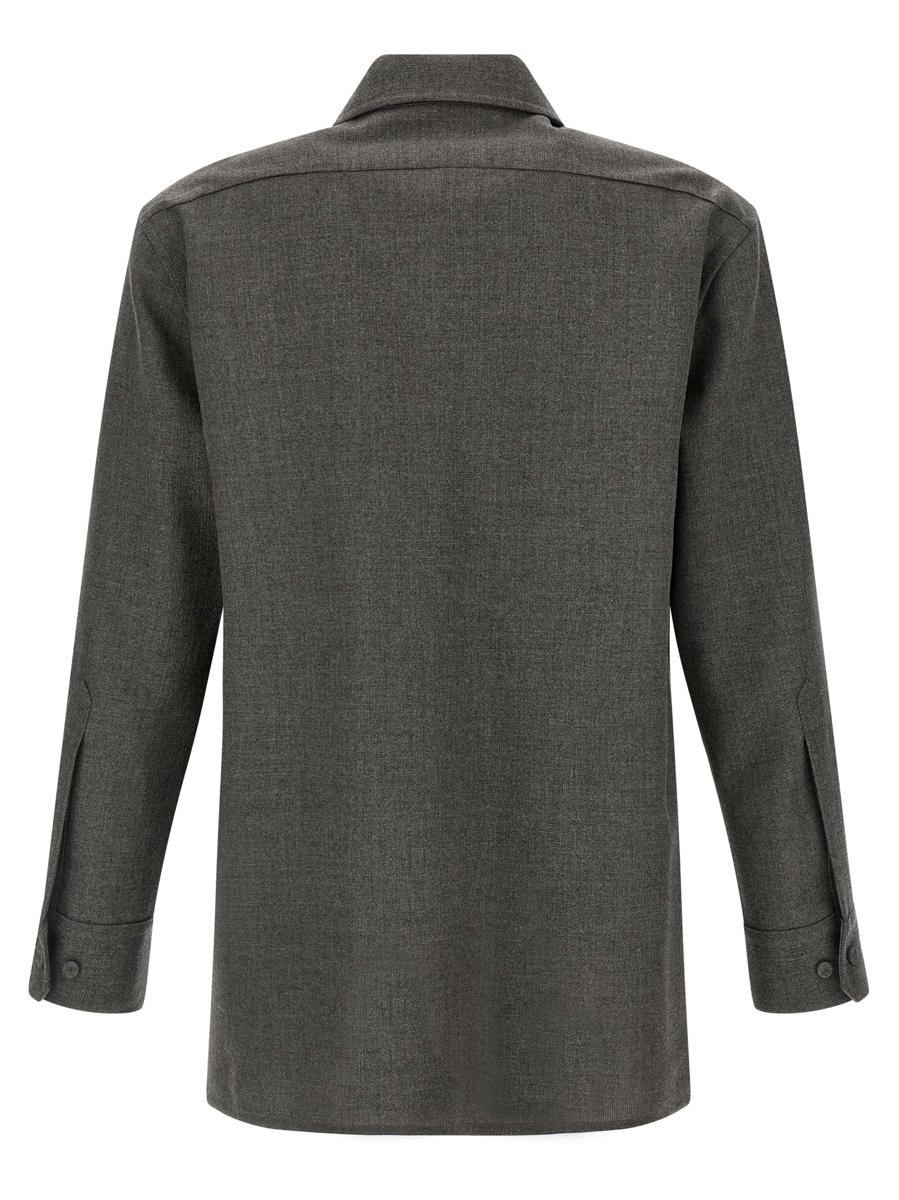 Jil Sander Canvas-skjorta