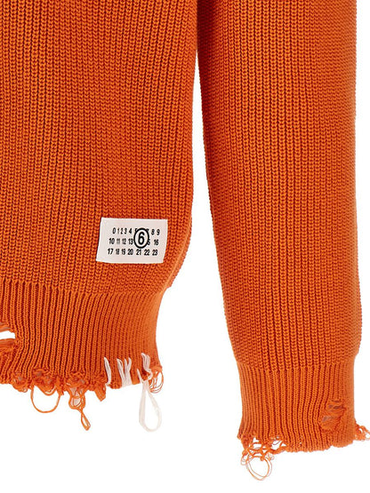 MM6 Maison Margiela Destroyed Tröja