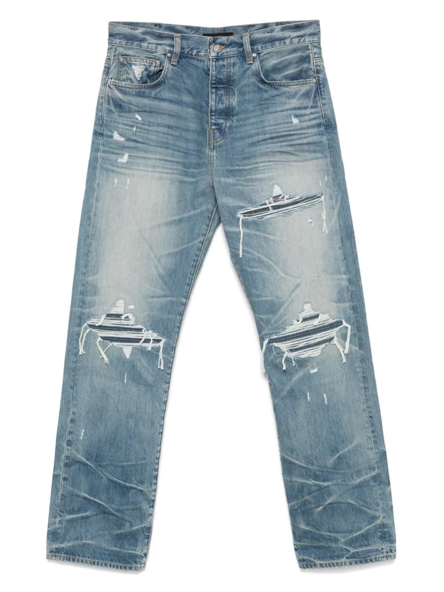Amiri slitna raka jeans