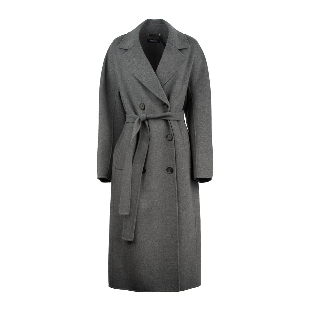 Max Mara Dubbelknäppt Yllekappa