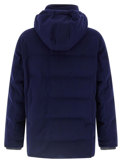 Brunello Cucinelli Flanell dunjacka